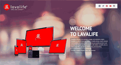 Desktop Screenshot of corp.lavalife.com