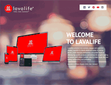 Tablet Screenshot of corp.lavalife.com