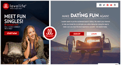 Desktop Screenshot of dating.lavalife.com