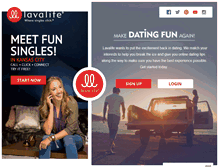 Tablet Screenshot of dating.lavalife.com